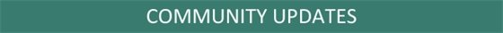 COMMUNITY UPDATES HEADER