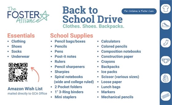 list of school supplies