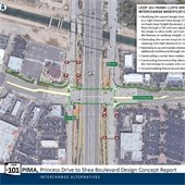 Map of Loop 101 improvements