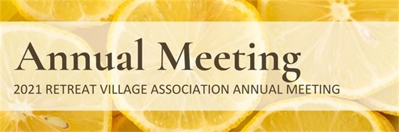 Save the Date notice for the Annual Meeting