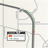 Loop 101 closure map
