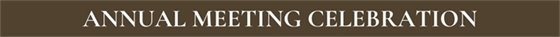 Annual Meeting Celebration banner
