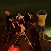 people looking at stars