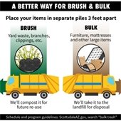 bulk trash placement graphic