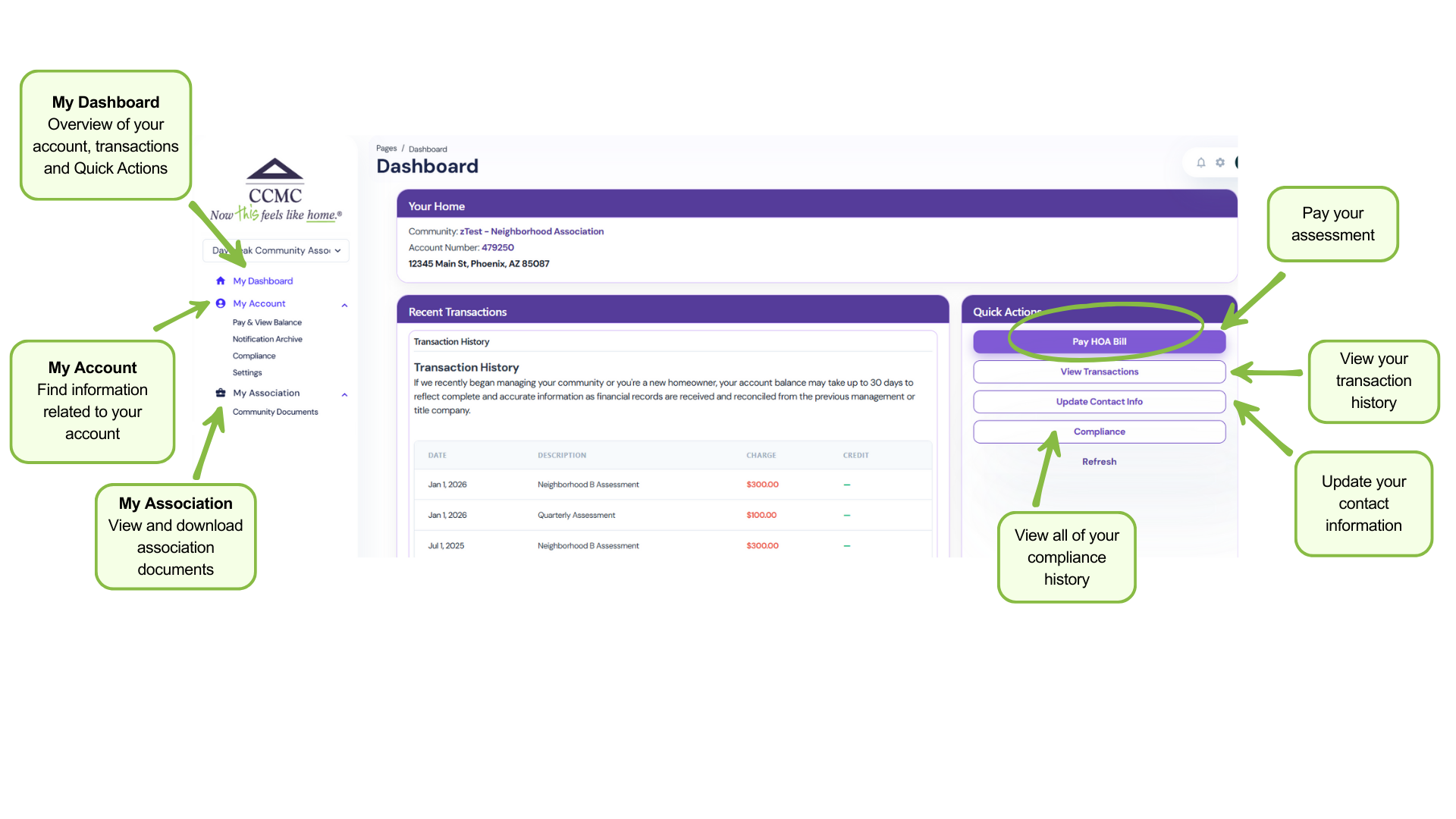 Generic Community One Page