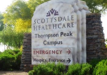 Scottsdale Healthcare Sign